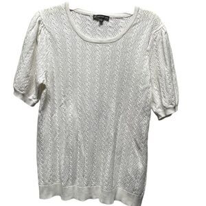 Adrianna Papell size XL short sleeve sweater.
